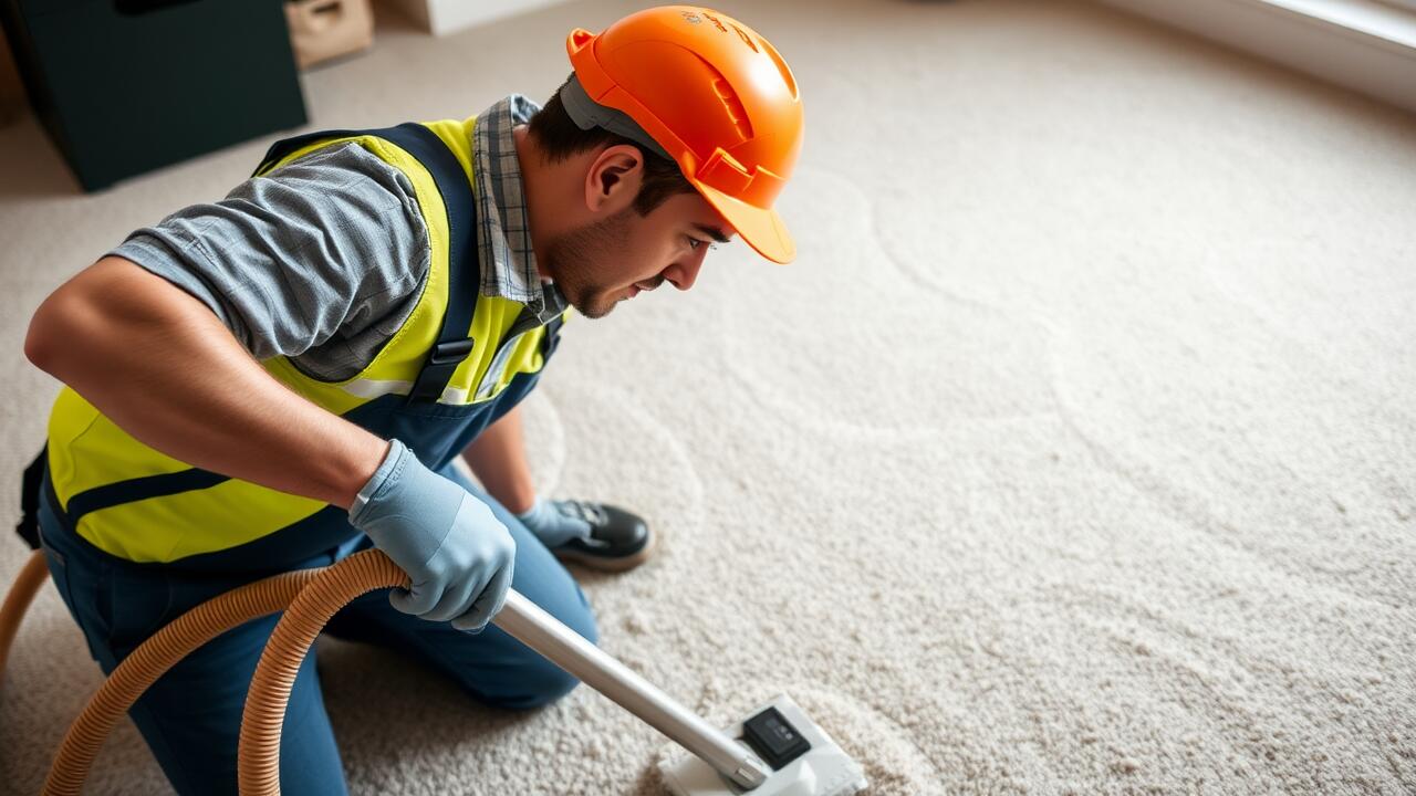 Can you walk on carpet after cleaning?