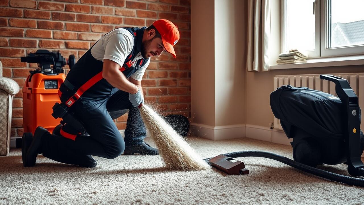 How to prep a floor after removing carpet?